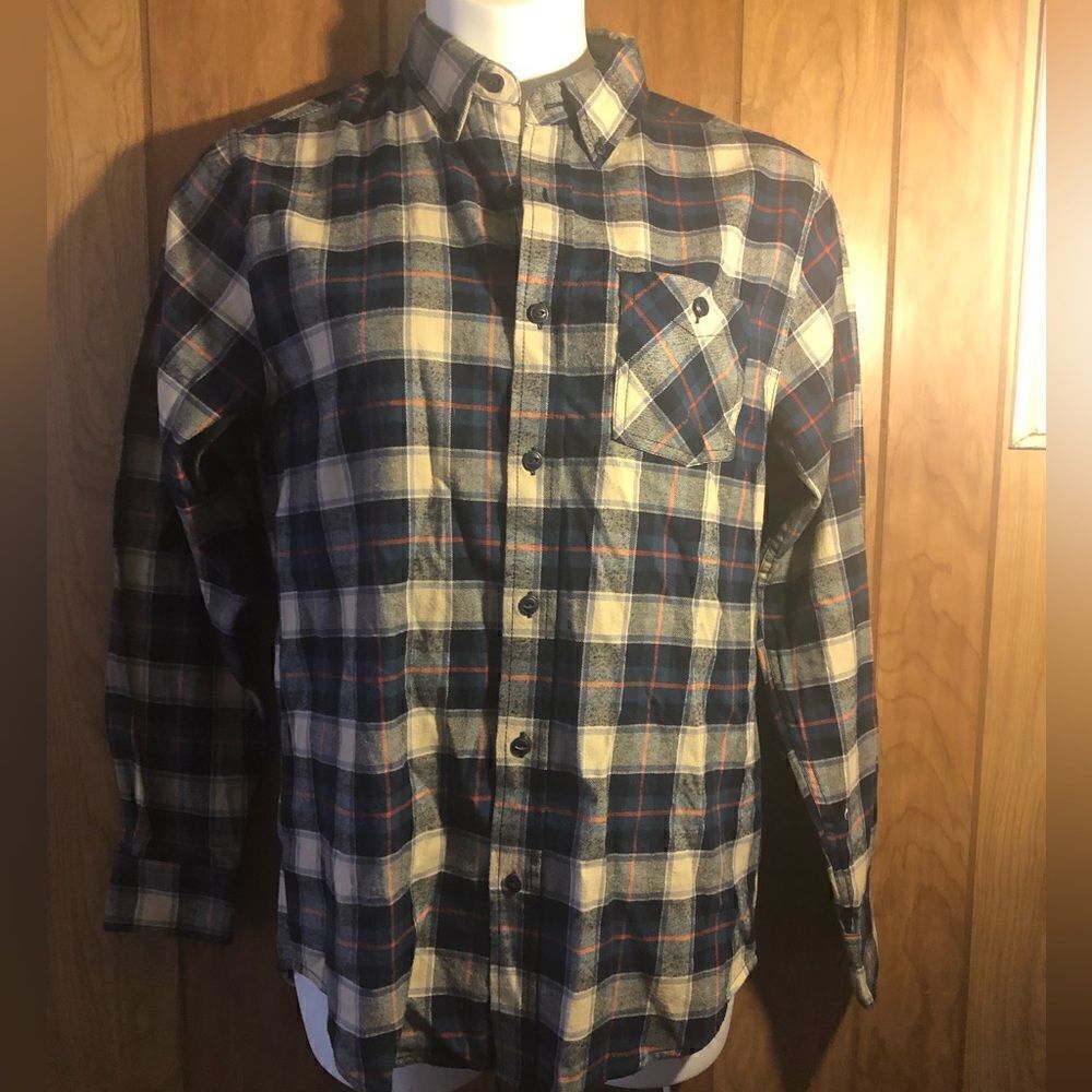 Original Vintage Weatherproof womens small button down plaid shirt
